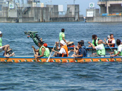 “ 第9回 岸和田ドラゴンボート大会に参加 ”